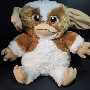 Brown and White Plush Toy